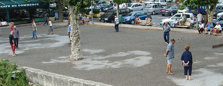 Jeux de Boules playground, Annot