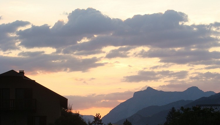 Sundown in Barcelonnette