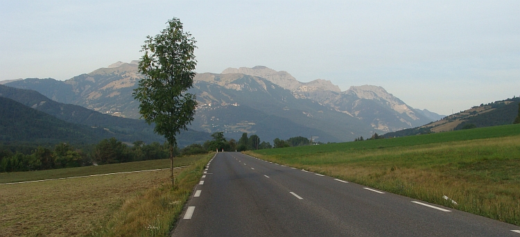 The Ubaye Valley between Barcelonnette and Jausiers