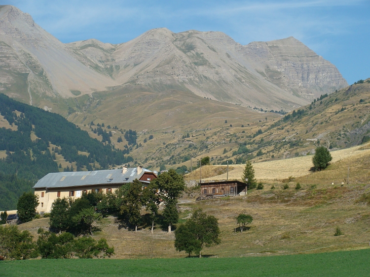 Op weg naar de Col de Vars (2.109 m)