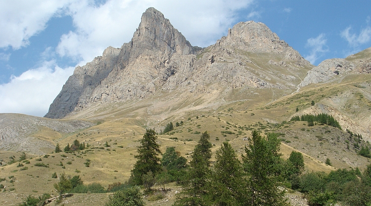 On the way up the Col du Lautaret (2.058 m)