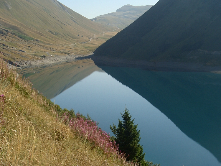 Mirror Images. On the way up the Col du Glandon / Croix de Fer (2.067 m)