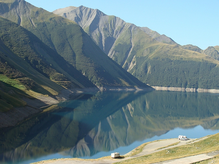 Lake towards the Col du Glandon