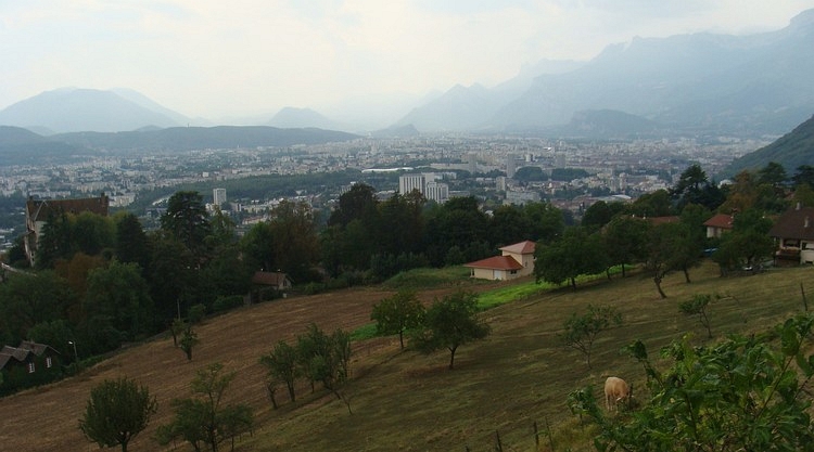 Blik op Grenoble