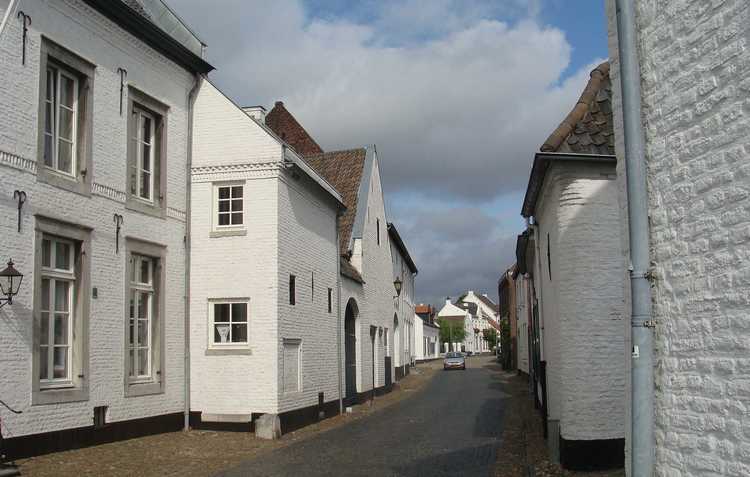 White houses of Thorn, Holland