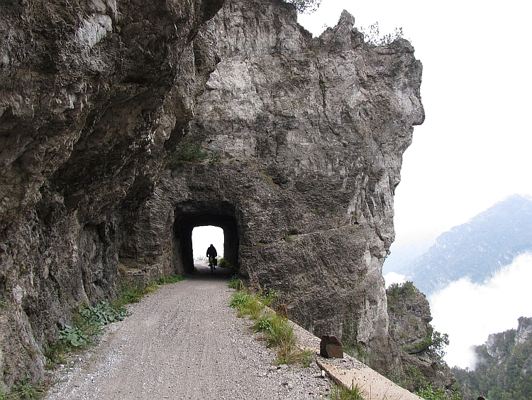 Me on the way to the Monte Tremalzo