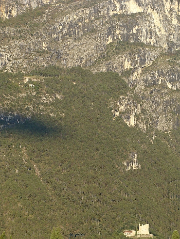 Mountain scenery around Riva del Garda