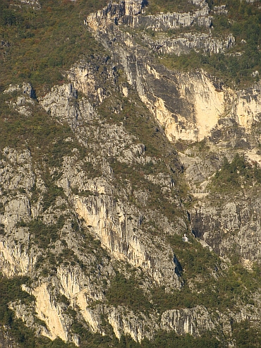 Mountain scenery around Riva del Garda