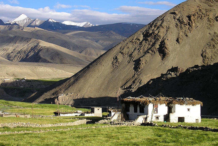 Typically Ladakhi house, Rumtse