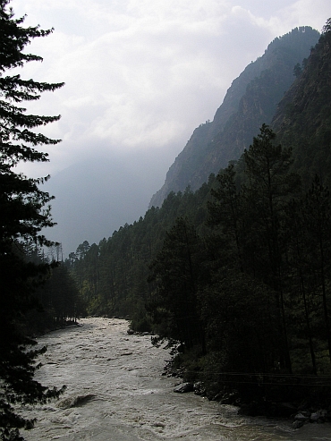 Bridge over the Parvati, Manikaran