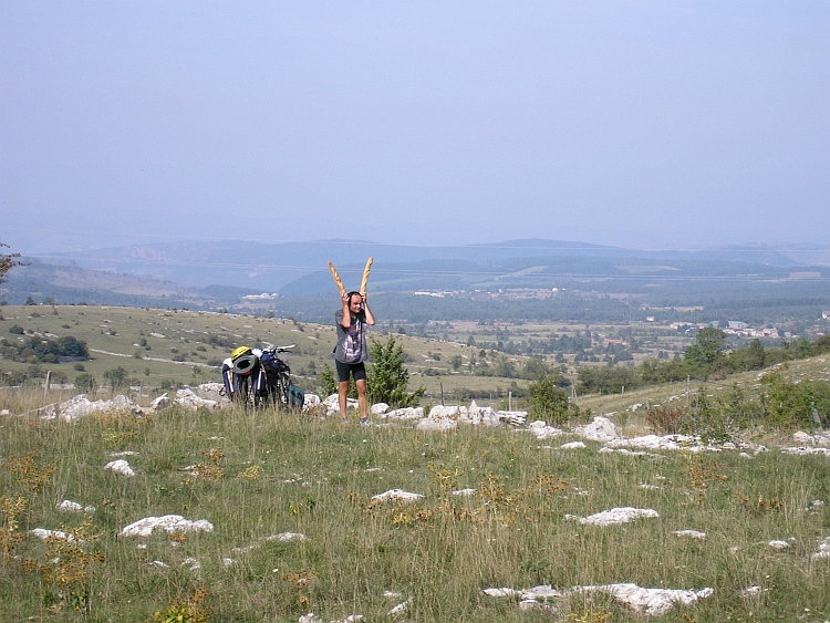 Wildlife on the highlands of the Causse de Sauveterre