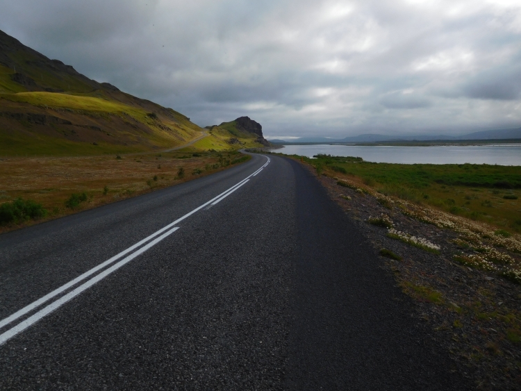 Landschap tussen Årnes en Hrauneyjar