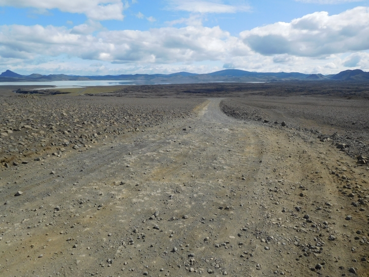 De F208 naar Landmannalaugar