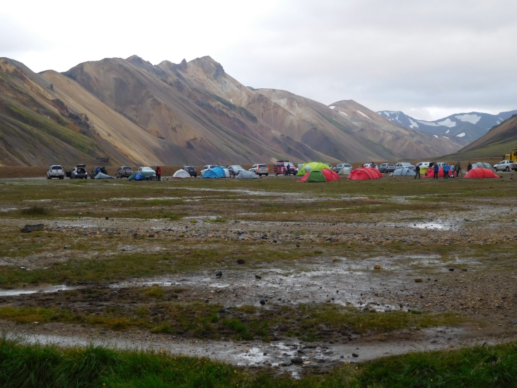 Na de regen, Landmannalaugar