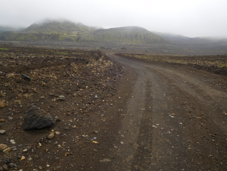 The F225 in Landmannalaugar