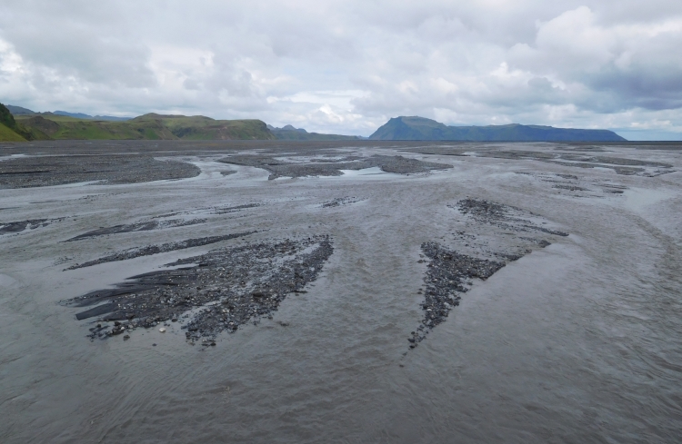 Landschap tussen Vik en Kirkjubæjarklaustur