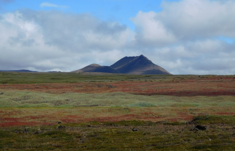 Landschap op de hoogvlakte