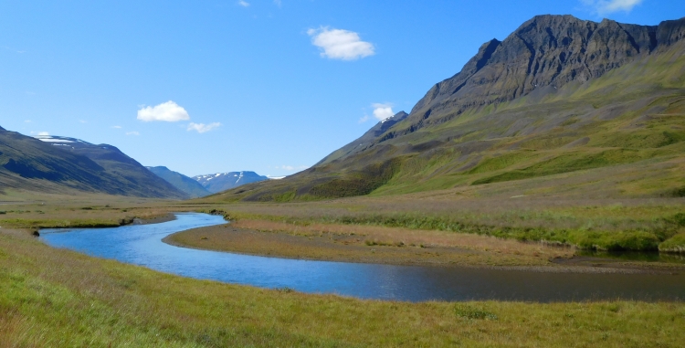 Öxnadalsheiđi between Akureyri and Varmahlíd