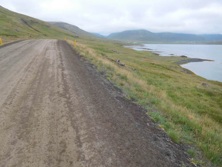 Road 68 between Broddanes and Hólmavík