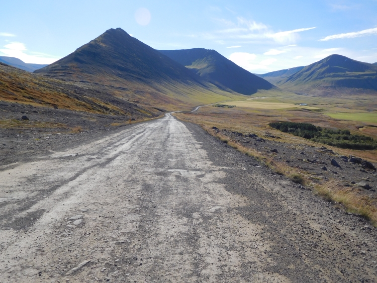 Road 60 between Þingeyri and Hrafnseyri