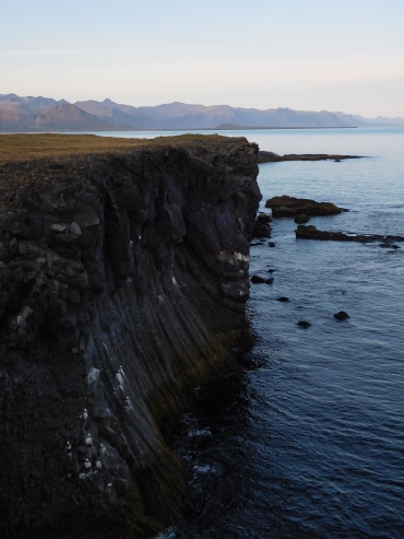 The basalt cliffs of Arnarstapi