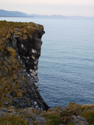 The basalt cliffs of Arnarstapi