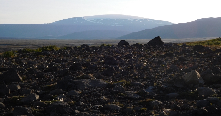 The Eiríksjökull from the Kaldidalur route