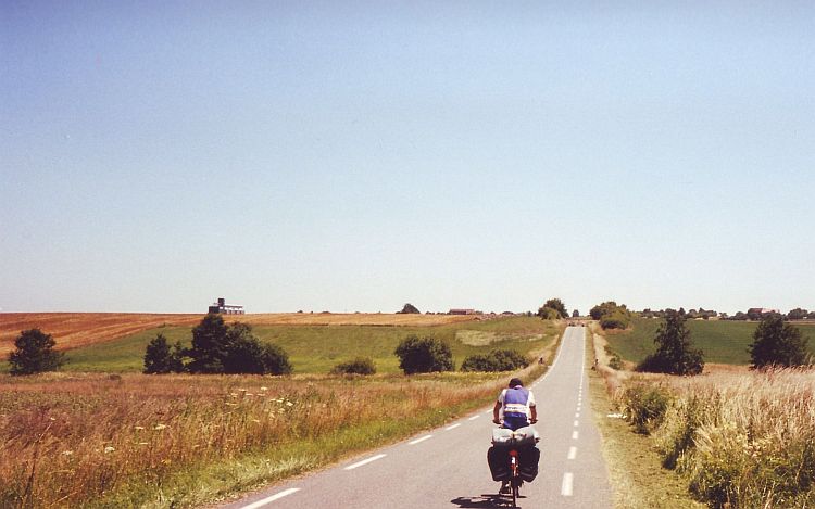 The rolling hills of Lorraine, France