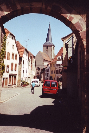 Lorraine village Fénétrange