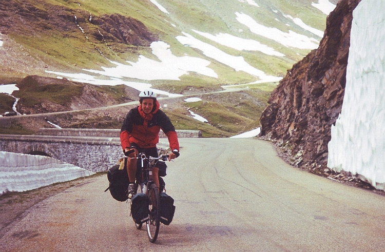 Afdaling van de Col de l'Iséran