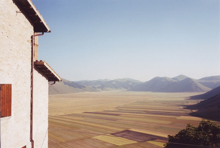 View over the Gran Piano from Castellucio