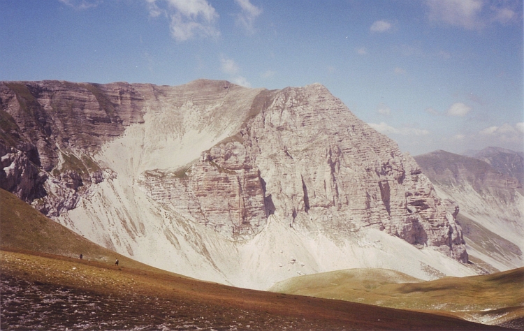 Rock cliff, Monti Sibillini