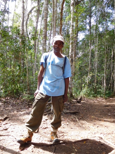 Our guide in National Park Andasibe