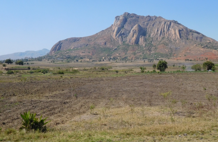 Landschap bij Ambalavao