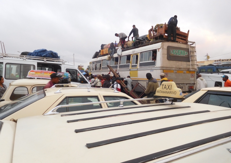 The bus station of Antananarivo