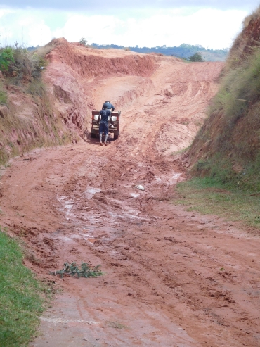 Kleiweg bij Ambohimanga