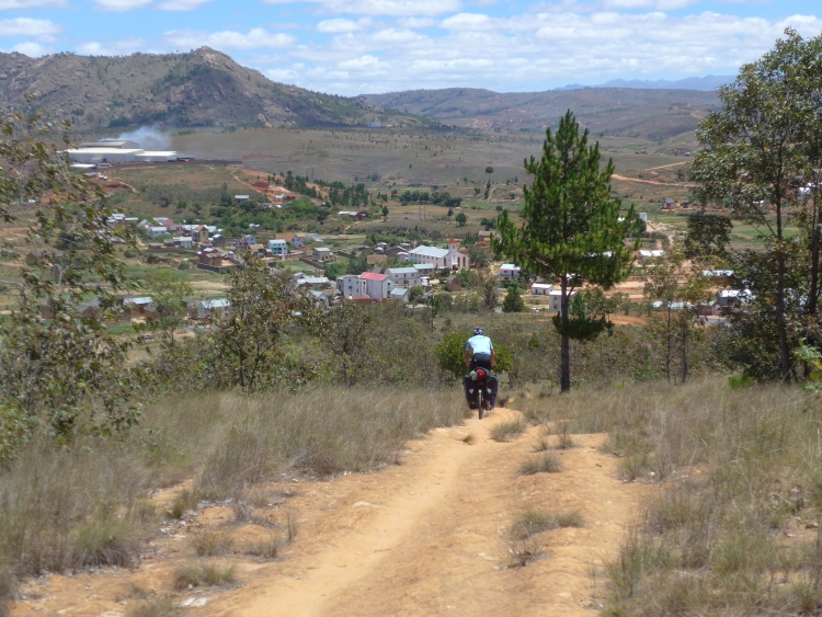 On an alternative road between Antananarivo and Ambatolampy. Picture from Willem Hoffmans