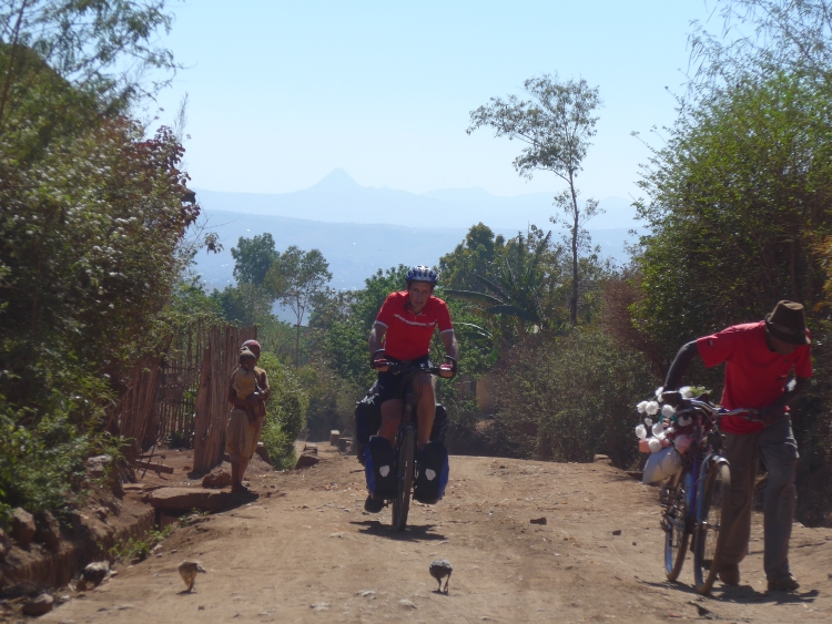 On our way to Lake Tritriva. Picture from Willem Hoffmans