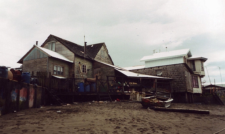 On the beach, Chiloë