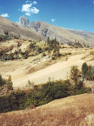 Op weg naar de Laguna Parón