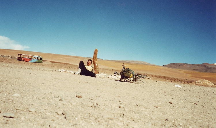 The Bolivian border pass near San Pedro