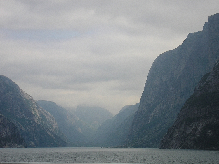 The end of the Lysefjord