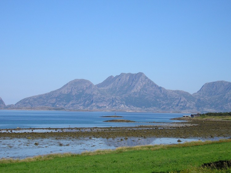 Langs route 17 naar Sandnessjøen