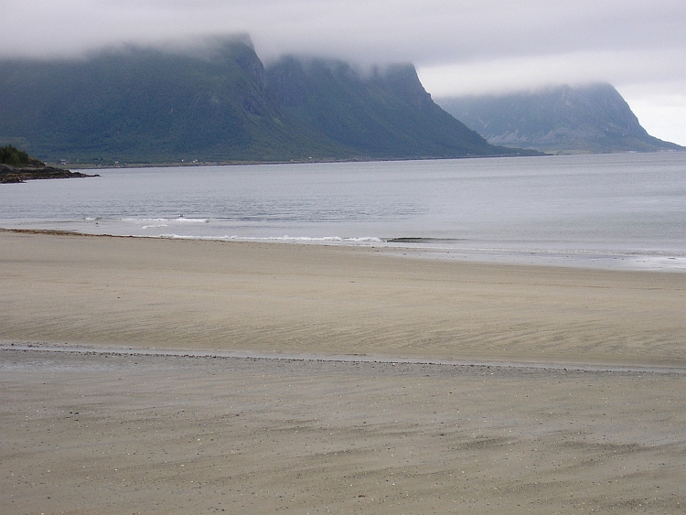 Strand bij Ørnes