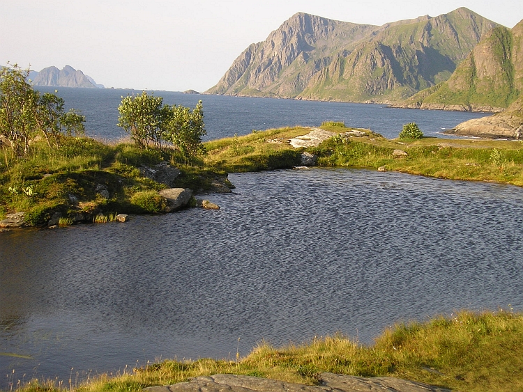 View from the campsite in Â