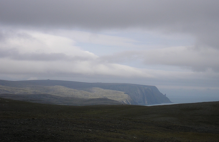 Nordkaap in de verte