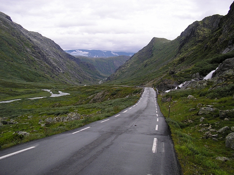 Op de afdaling van Sognefjellet naar Lom