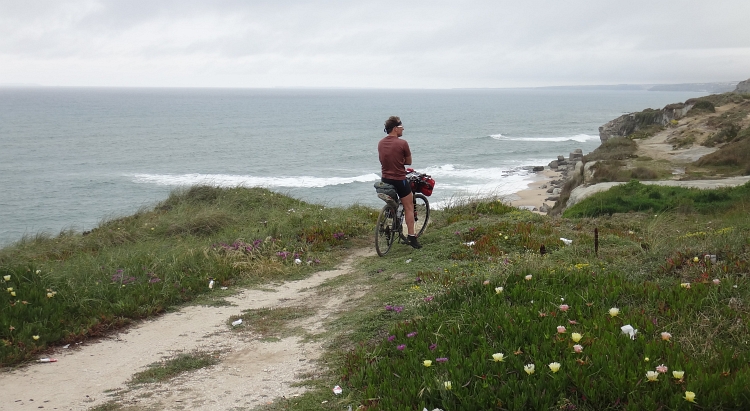 The cliff coast between Ericeira and Peniche