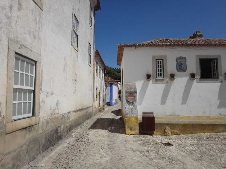 Straatje in Óbidos