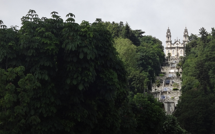 The Nossa Senhora dos Remedós in Lamego